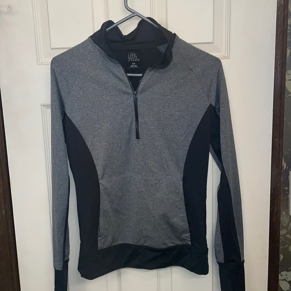 Live Love Dream sports quarter zip top